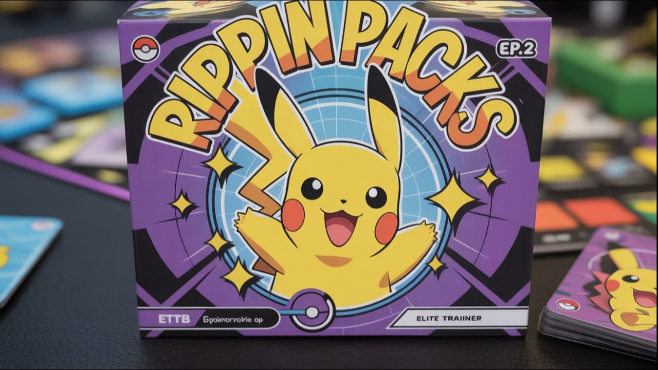 RIPPIN PACKS Ep 2 - Watch Me Rip This Surging Sparks ETB