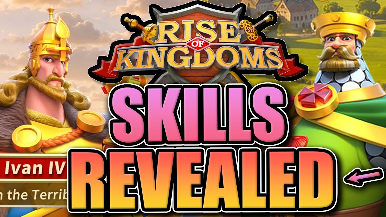 Навыки Уильяма и Ивана: первые впечатления &mdash; Rise of Kingdoms