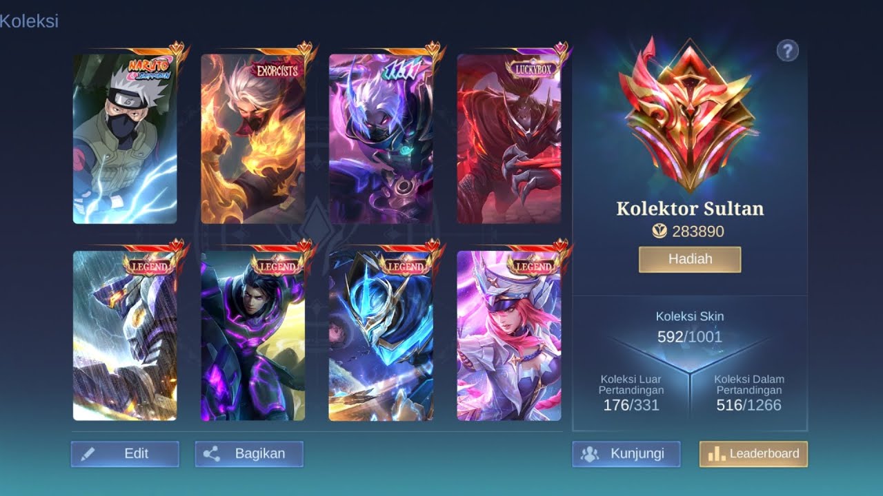 SPIL AKUNNYA DONG BANG, INI DIA Mobile Legends Bang Bang