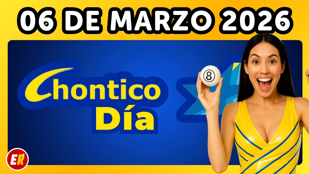 Resultado CHONTICO DIA de hoy viernes  06 de Marzo de 2026 💫✅💰