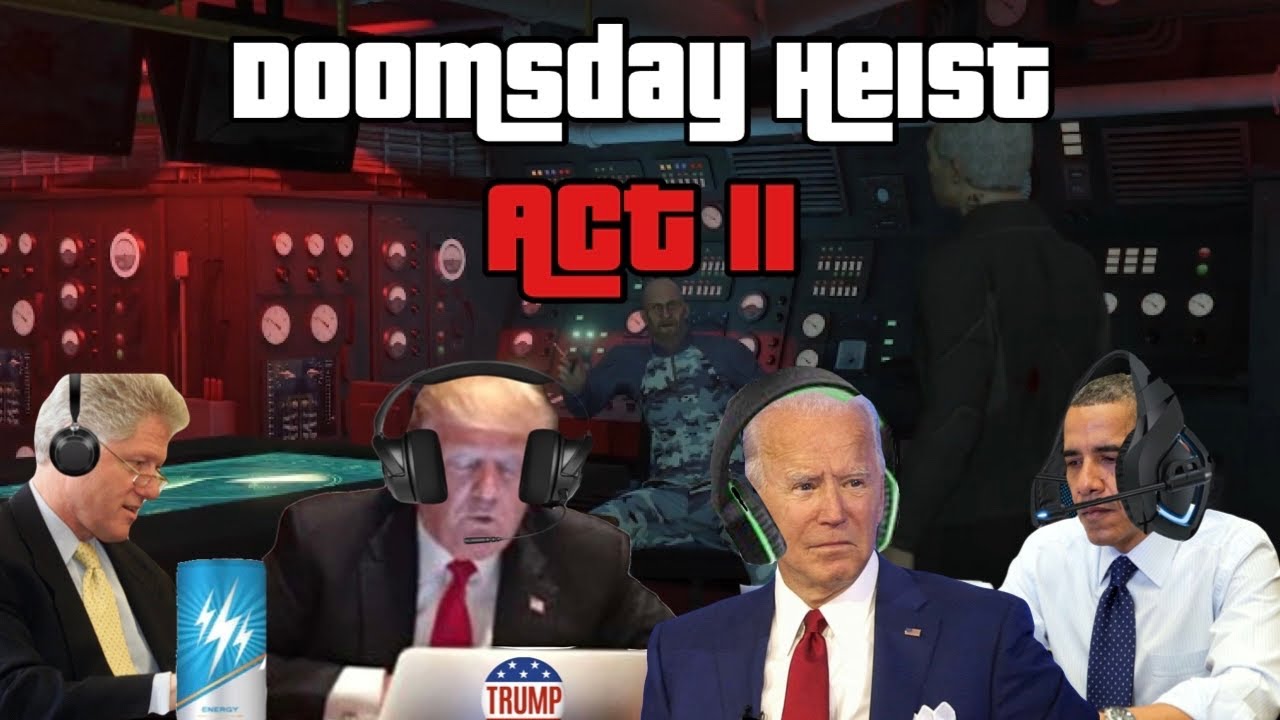 US Presidents Play the Doomsday Heist Act 2 in GTA Online!
