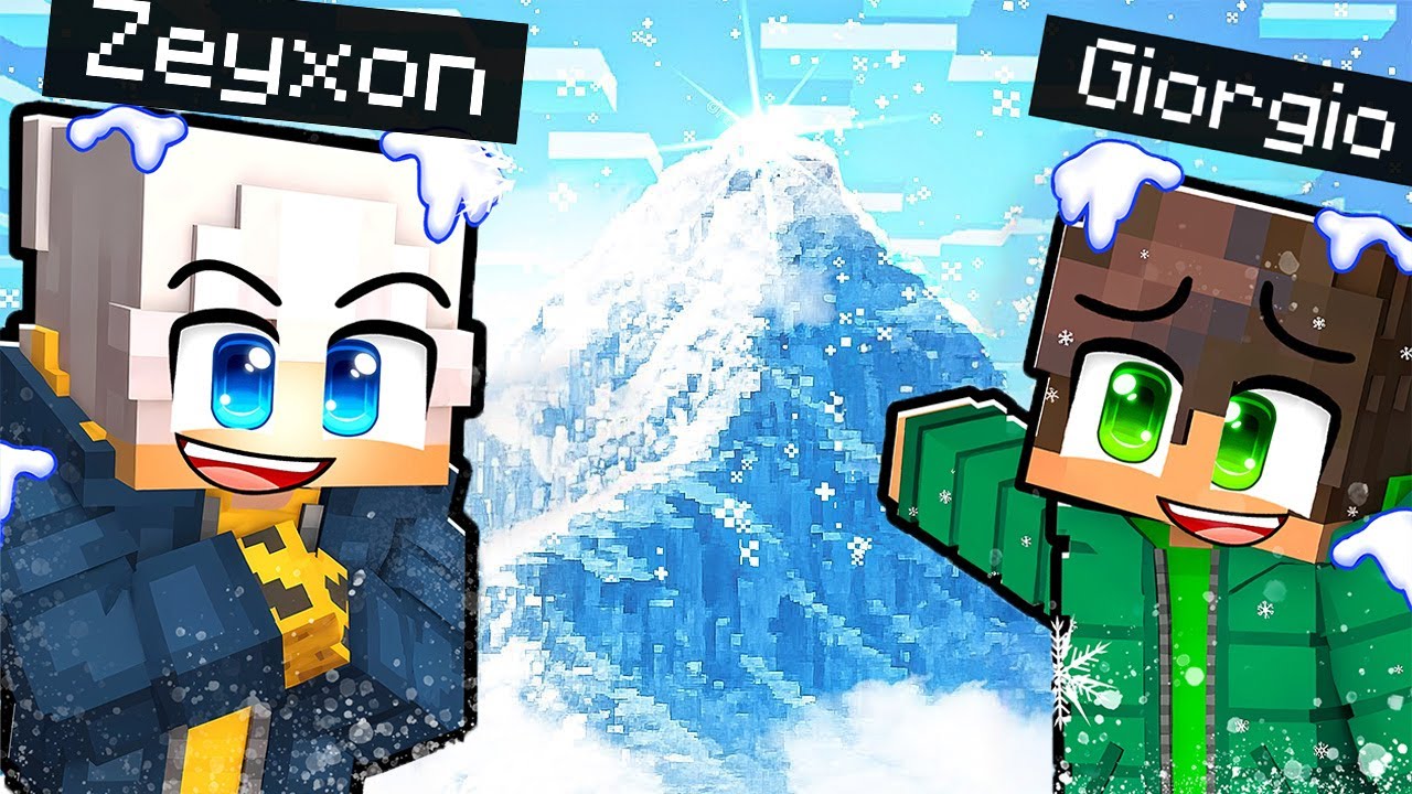 ABBIAMO SCALATO il MONTE EVEREST in Minecraft!