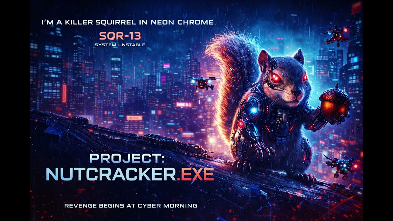 Project: Nutcracker.exe | Cyberpunk Killer Squirrel Awakens (Chapter 1)