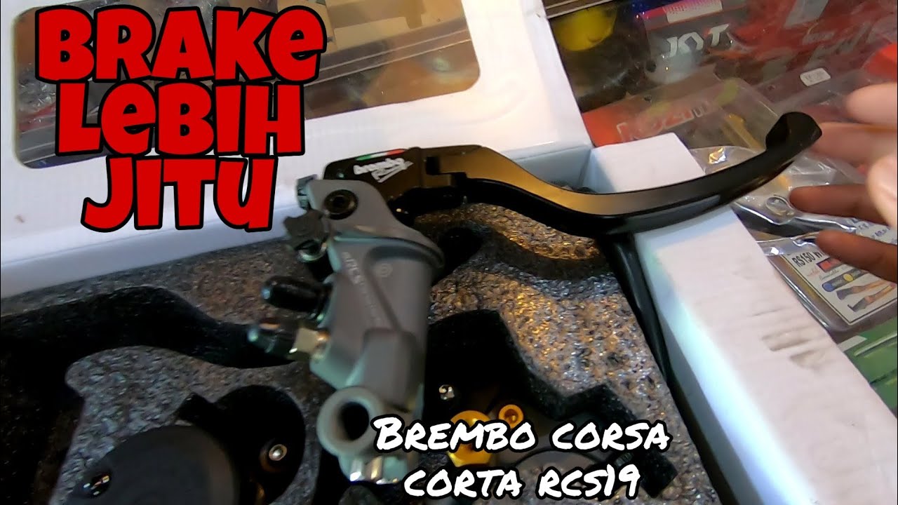 BREMBO CORSA CORTA RCS19 UNTUK YSUKU | PADUU GAISS!!