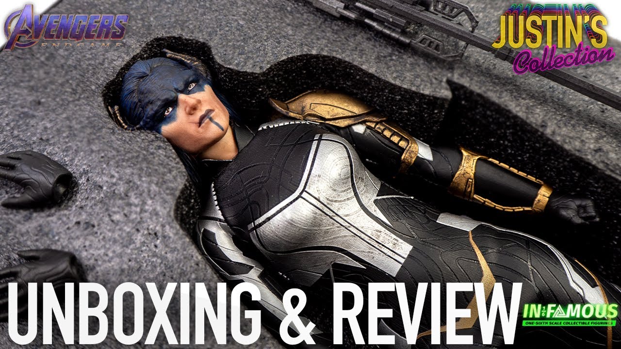 Proxima Midnight Avengers Endgame In-Famous Shadow Void 1/6 Scale Figure Unboxing & Review