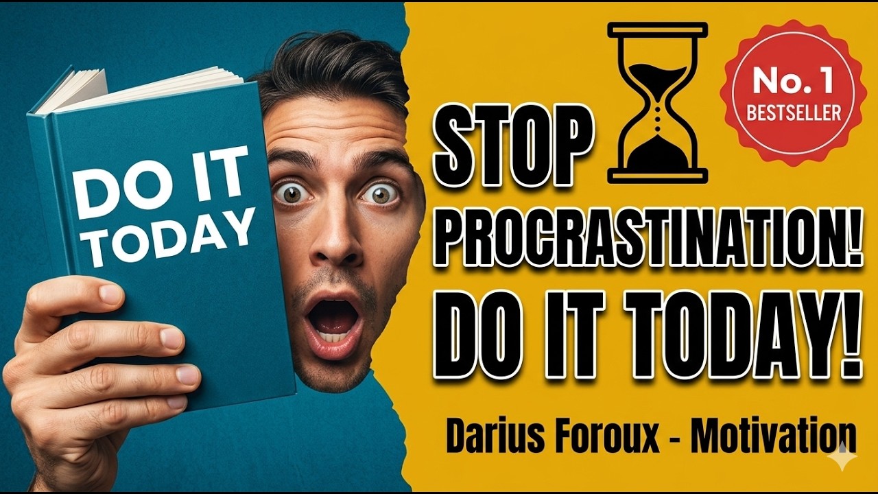&bdquo;Do It Today&ldquo; &ndash; Buchzusammenfassung | Prokrastination &uuml;berwinden & Produktivit&auml;t steigern | Dariu...