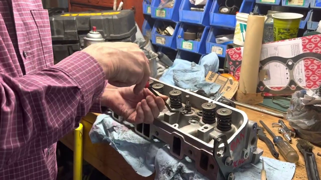 98 Land Rover Discovery valve oil seal replacement