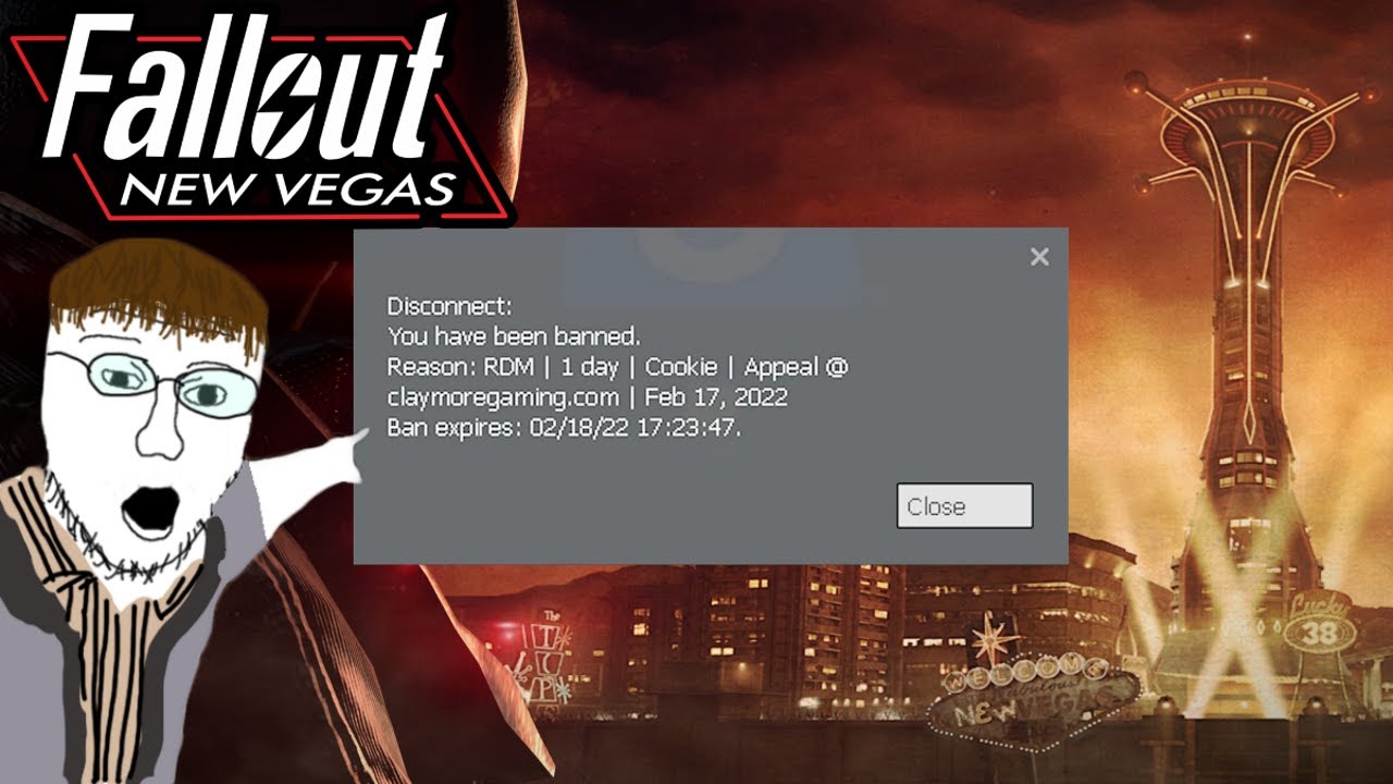 I got BANNED off a FALLOUT RP SERVER