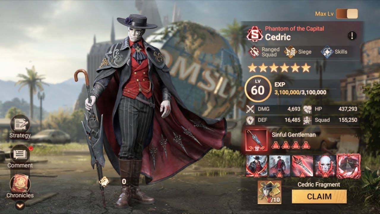 Cedric the NEW Range Rally Hero First Look in the Game Doomsday Last Survivors