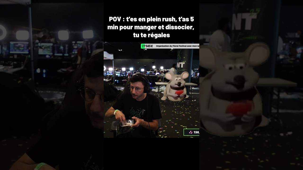 Aucune pens&eacute;e ne traverse ton esprit &agrave; ce moment 🫥 #twitchfr #gaming #zevent #zevent2025