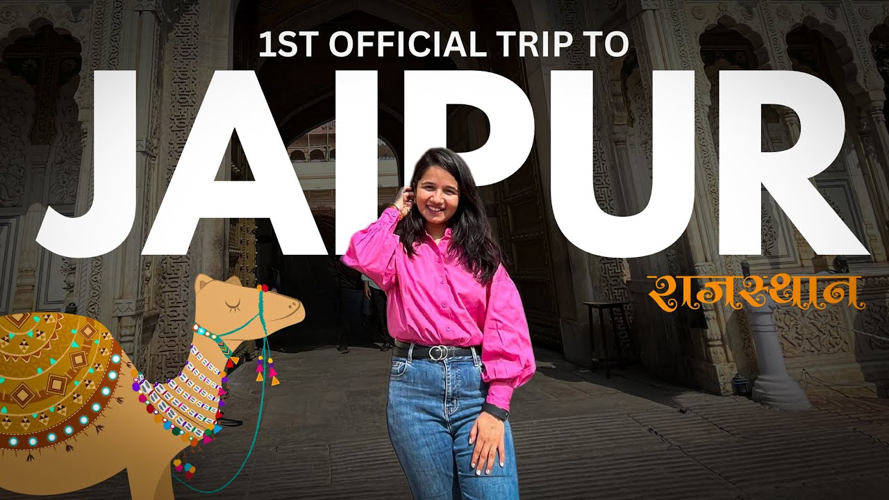 1st Official Trip to Jaipur | Corporate Life | IIM student | Ankusha Patil