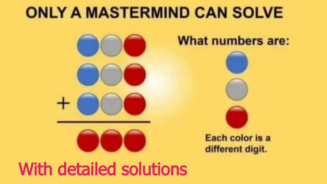 Only A Mastermind Can Solve This | Blue Gray Red ball Puzzle [with detailed solutions]