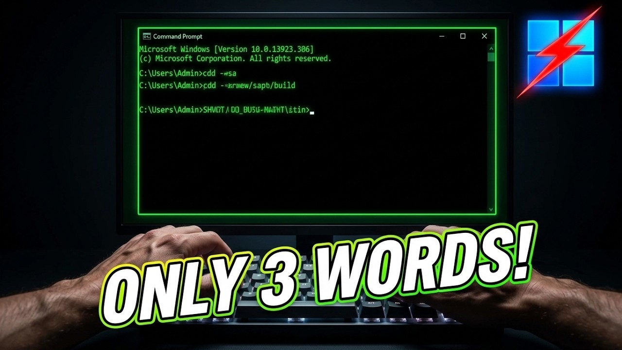 The ONLY 3 Commands You Need to Speed Up Windows 11