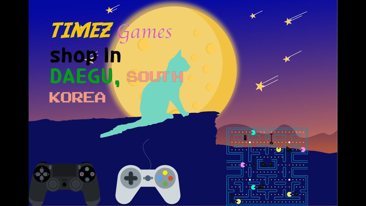 Timez Game shop In Daegu, South Korea.(English, Spanish subtitles)