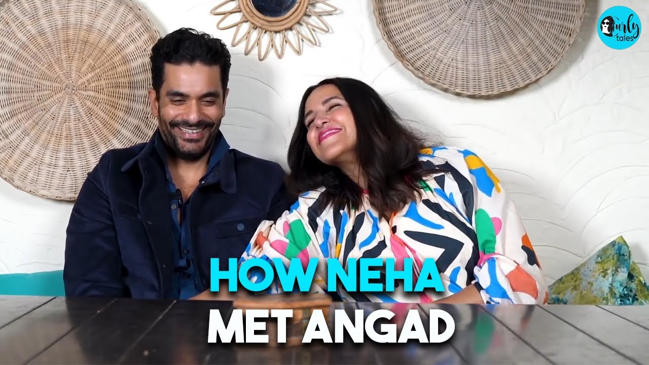 How Neha Dhupia Met Angad Bedi | Curly Tales #clips