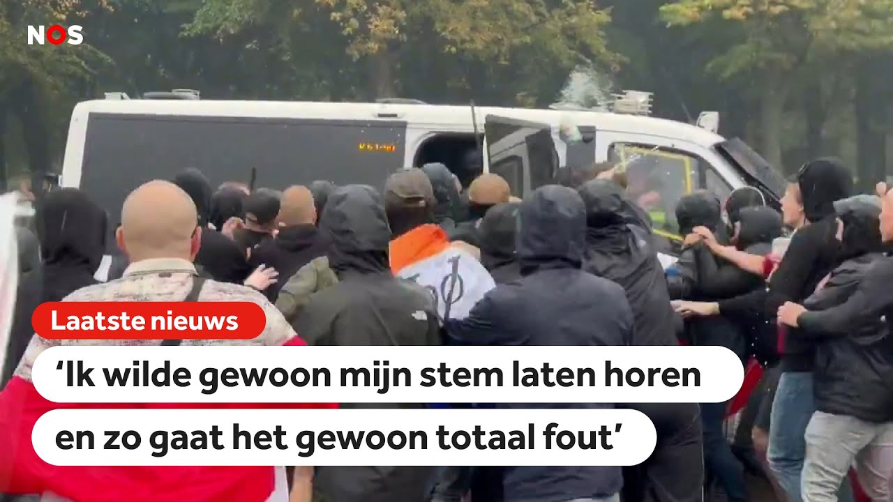 Protest tegen immigratie loopt totaal uit de hand