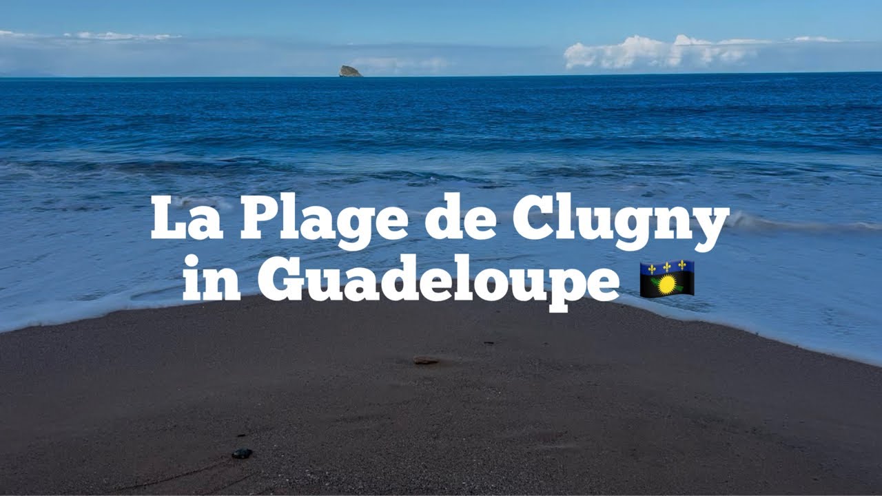 La Plage de Clugny in Guadeloupe | Ocean Waves Sounds of Clugny Beach | Beep Travels.