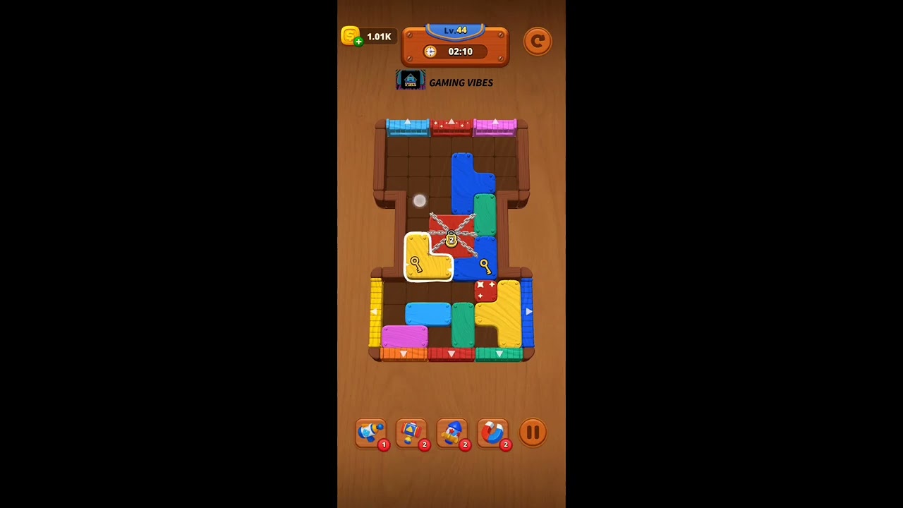 Wood Rush Puzzle Level 44 Walkthrough Solution