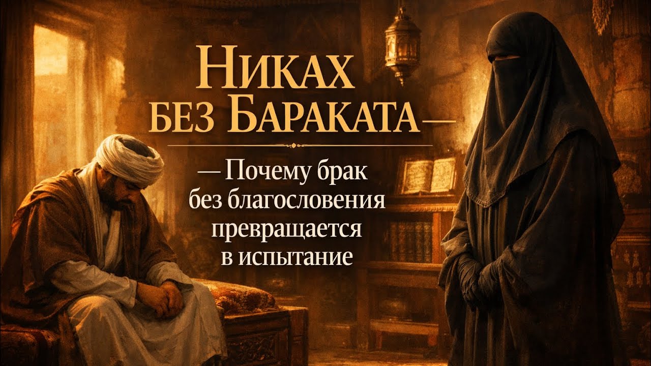 Никах без Бараката: Почему Брак Без Благословения Превращается в Испытание