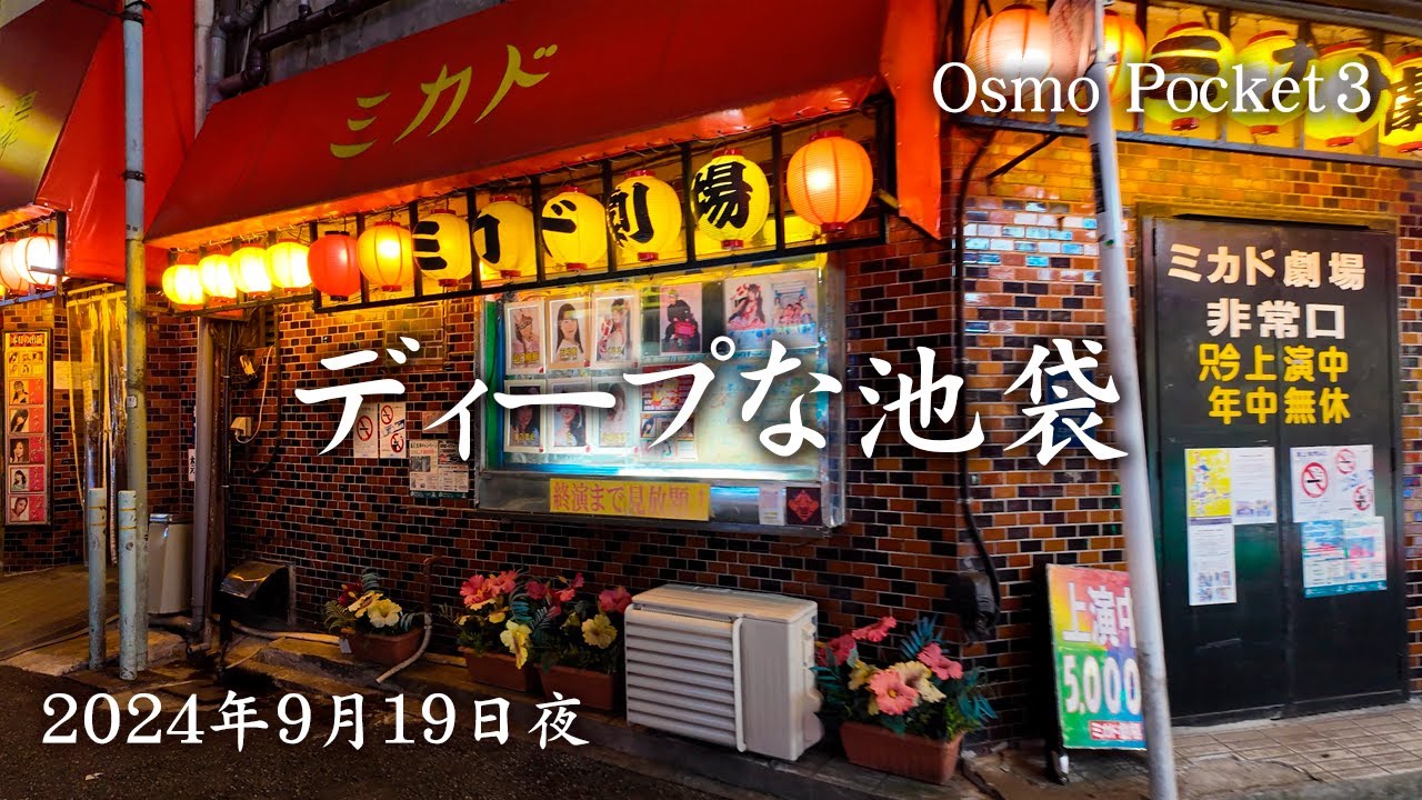 【東京】欲望の街、池袋　red-light district, Ikebukuro Tokyo