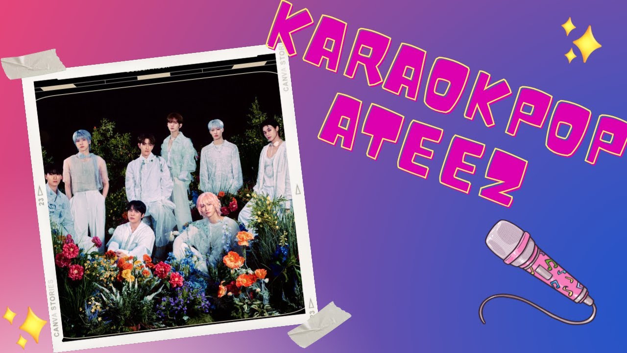 KPOP KARAOKE : KARAOKPOP (ATEEZ SPECIAL) #atiny