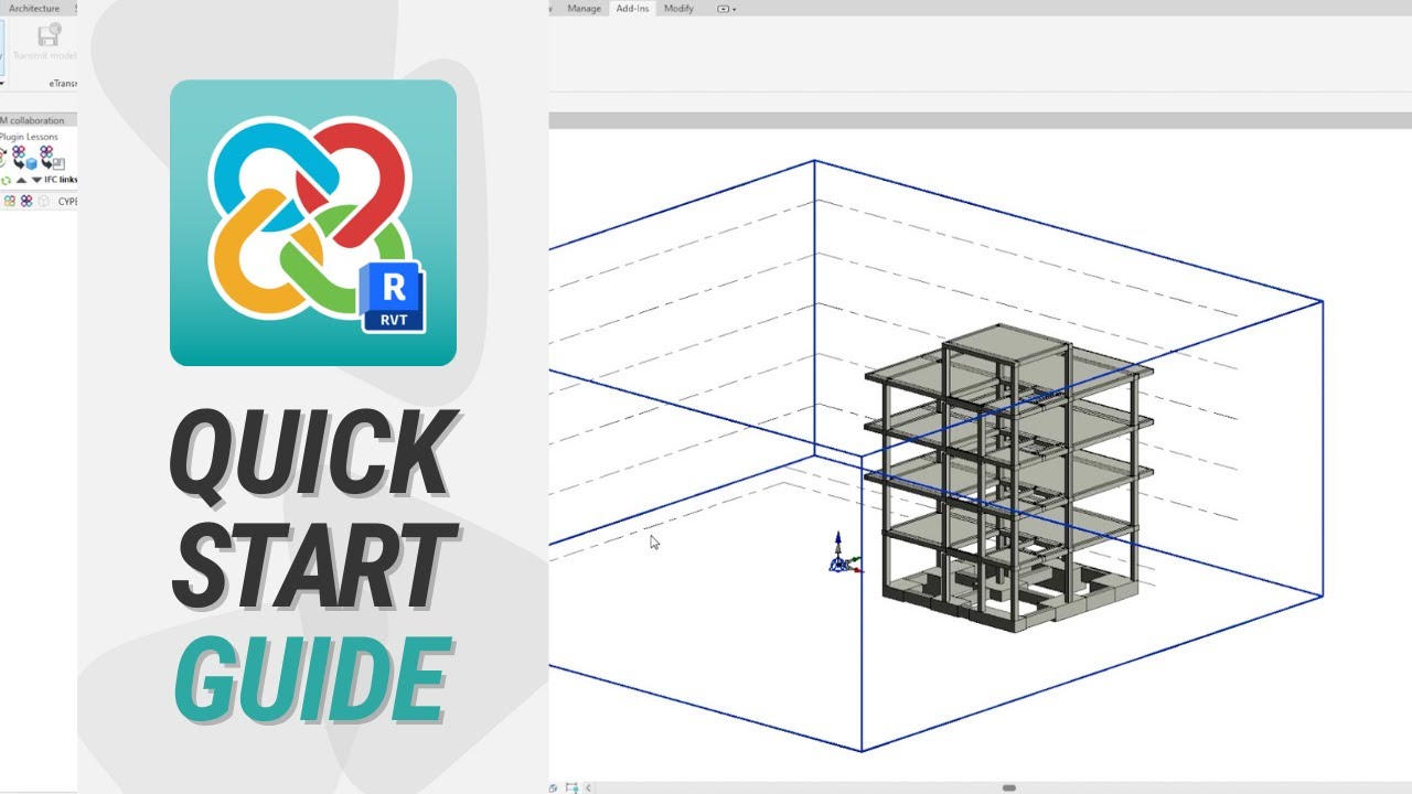 Plugin Open BIM - Revit: vinculação a um projeto do BIMserver.center