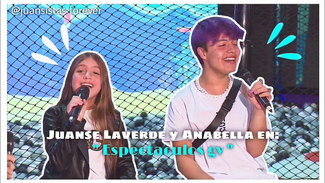 Entrevista en Espectaculos gv - Juanse Laverde y Anabella Queen 2022