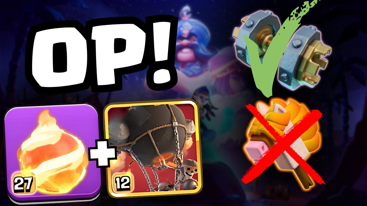 NEW OP Army in Legend League! Fireball Rocketloons is STILL #1! (Clash of Clans)