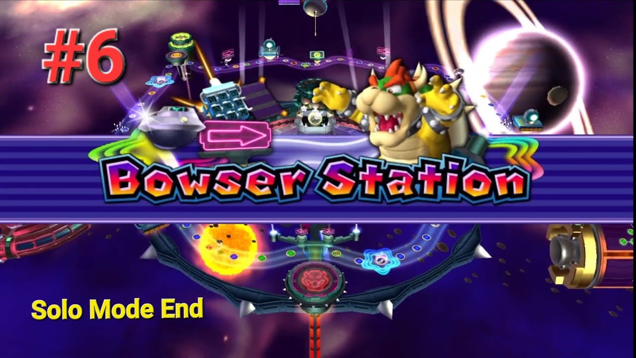Mario Party 9 - Solo Mode Final (Bowser Station) Playthrough Part 6