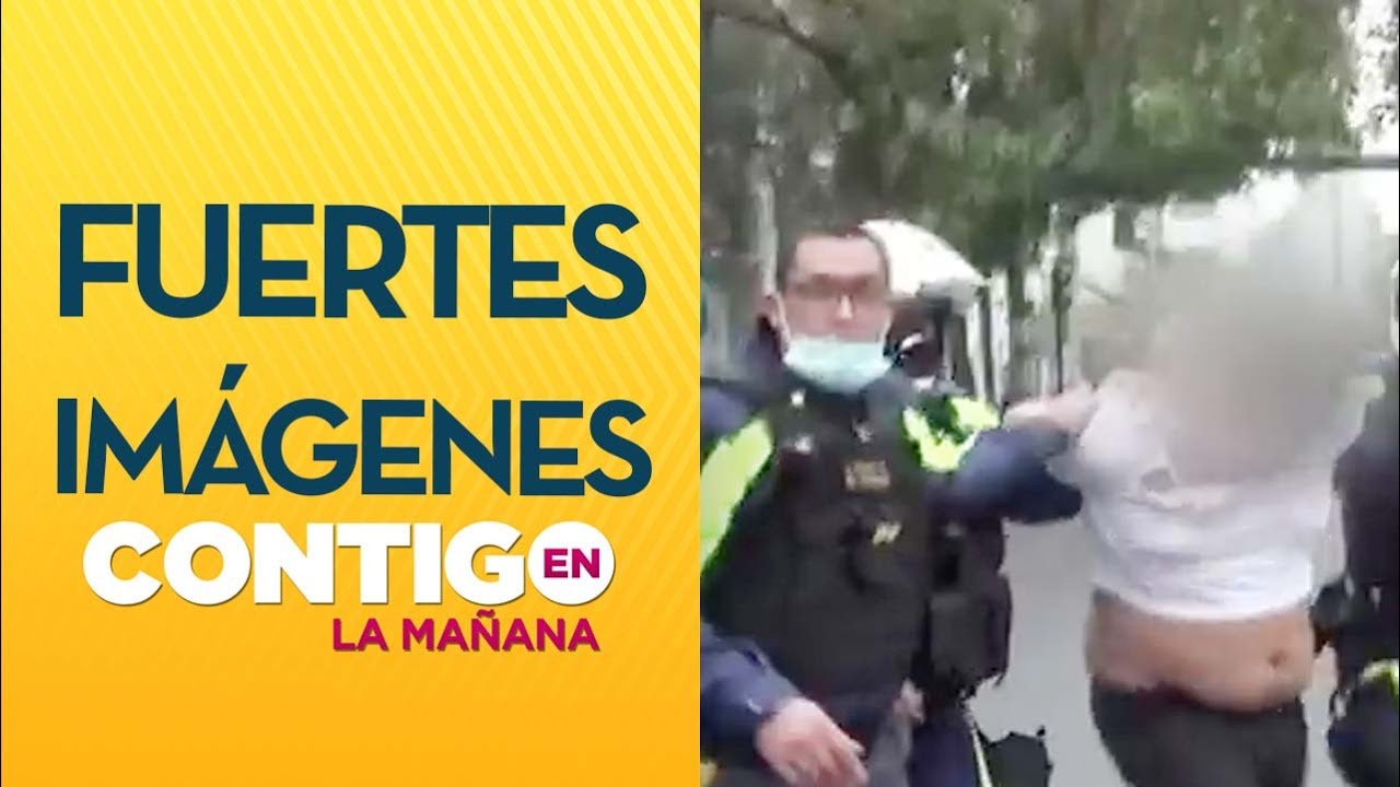 Impactante operativo policial en Providencia - Contigo en La Mañana