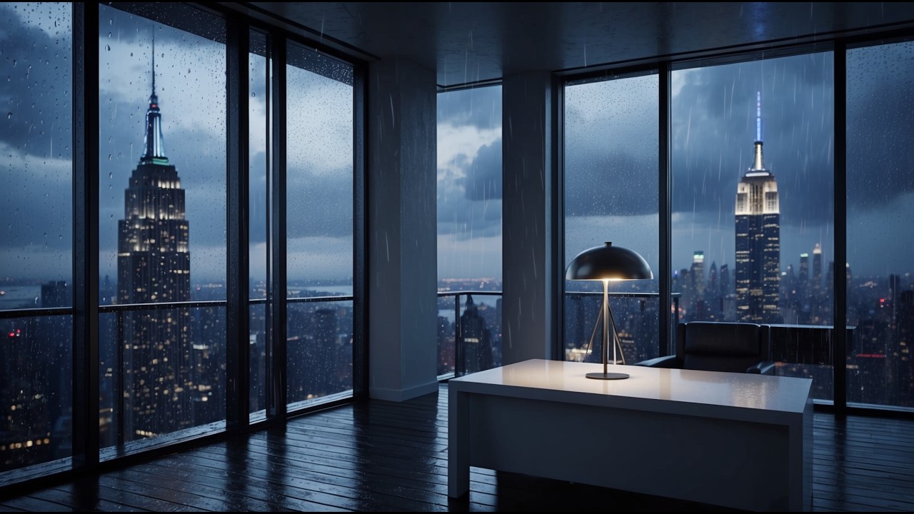 ⛈️ 3 AM RAIN: Why Successful Minds Crave This Deep Silence