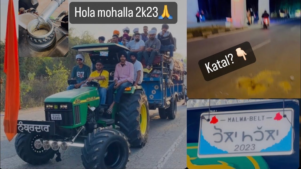 Yatra shri anandpur sahib🙏❤️/ hola mohalla❤️/ ah ki kand hoya ohte ??🤔/ day-1