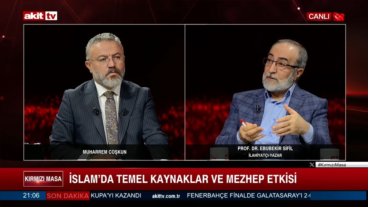 Kırmızı Masa - Muharrem Coşkun, Ebubekir Sifil - Mezheplerin Doğuşu ve Farklı Ekoller - 10.01.2026