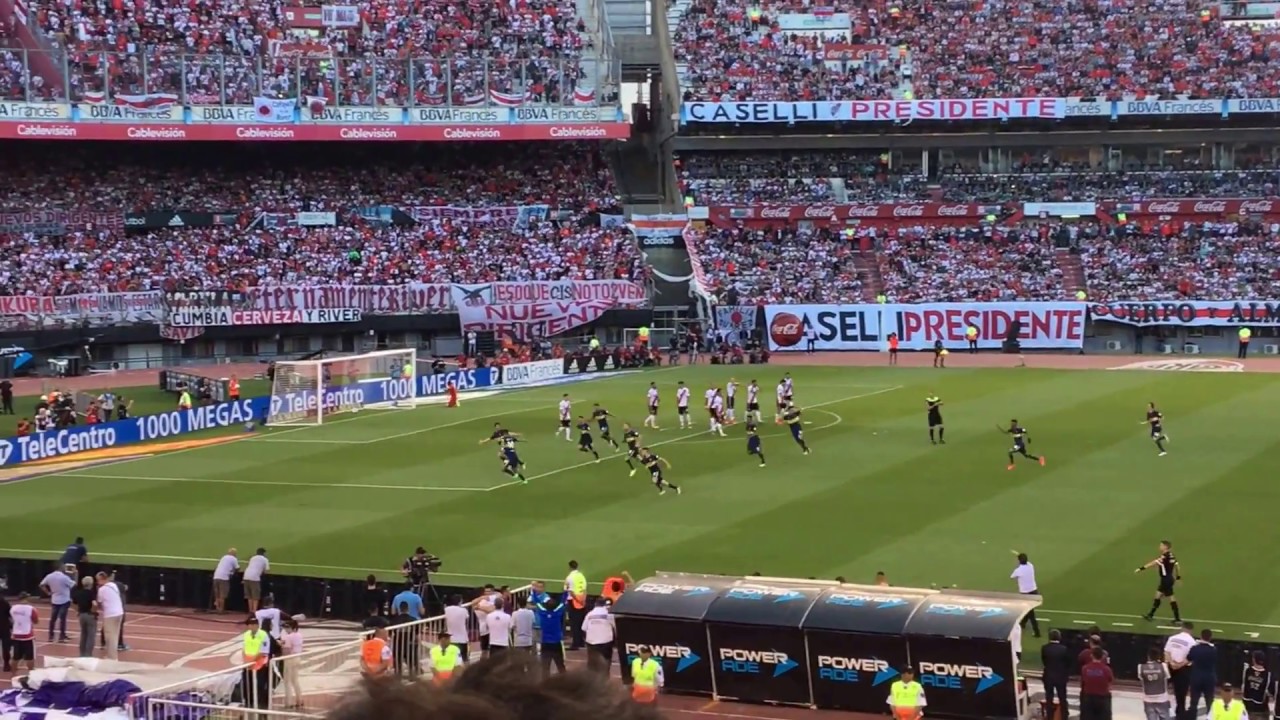Gol de Edwin Cardona en el Superclásico / River Plate 1 - Boca Juniors 2 (Fecha 8 - Superliga)