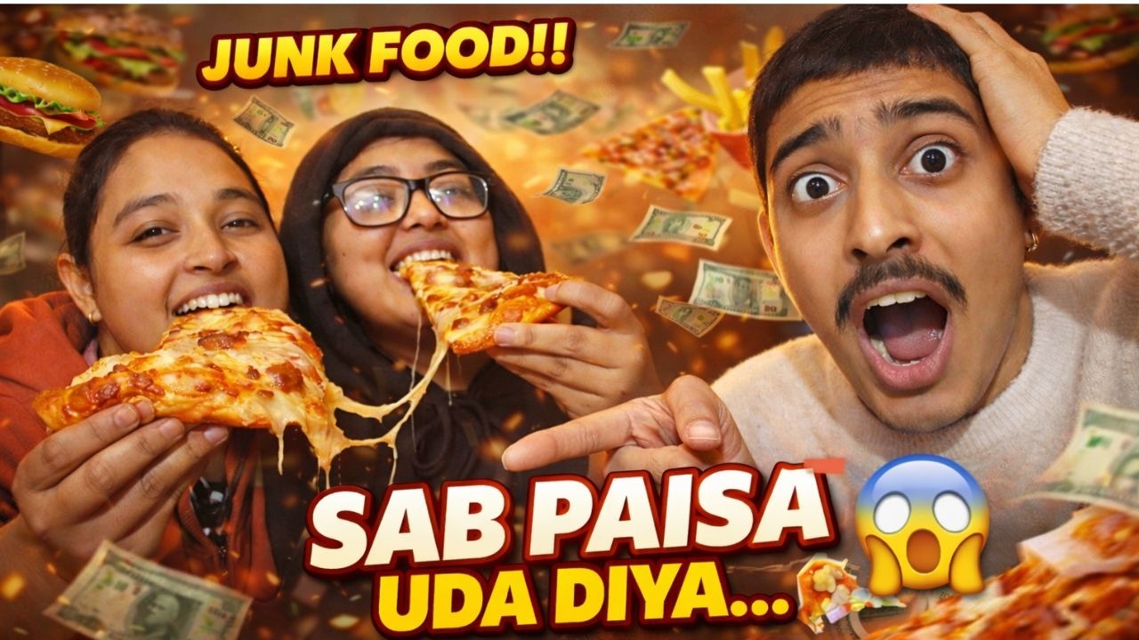 Kitna Junk Food Khate ho? 😱💸|| DAY:34/365