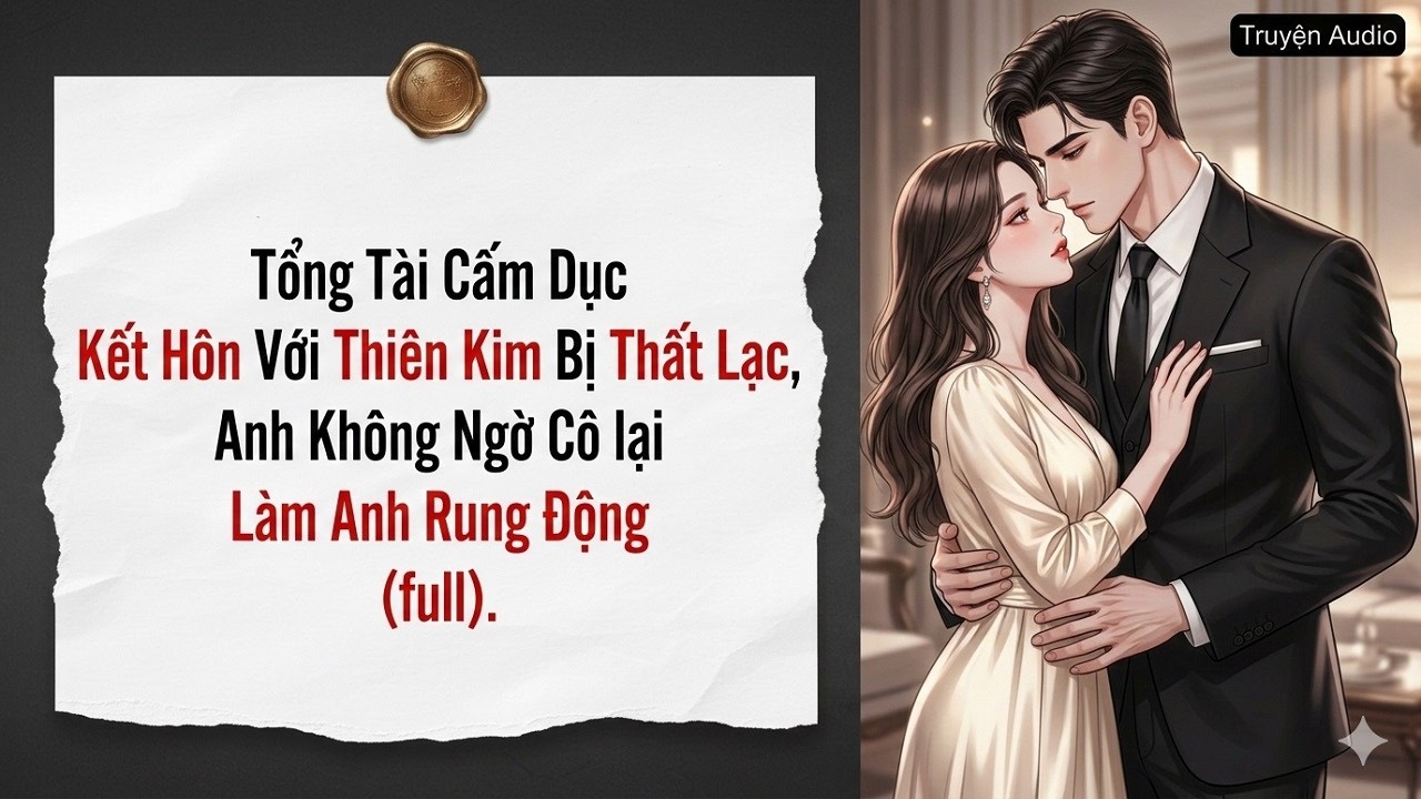 Tổng Tài Cấm Dục Kết Hôn Với Thiên Kim Bị Thất Lạc, Anh Không Ngờ Cô lại Làm Anh Rung Động (full).