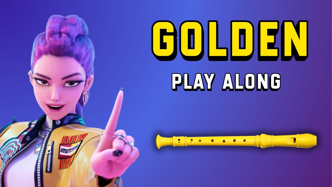 K-Pop Demon Hunters Golden Recorder Flute Tutorial