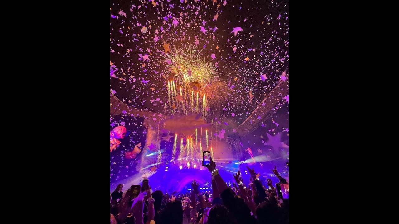 COLDPLAY - A sky full of stars LIVE (Despedida) -  Monterrey  Sábado 26/03/2022