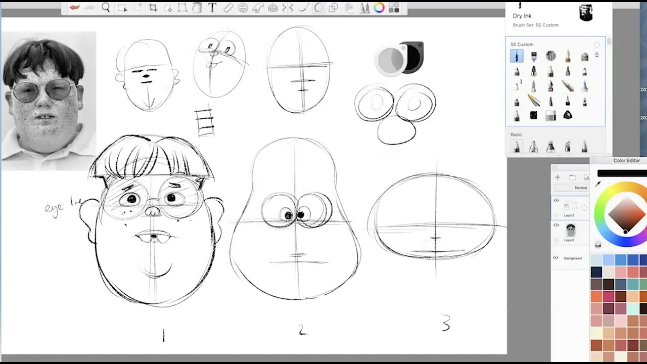 Virtual tour inside the Silver Drawing Academy Character Design Schoo -Stephen Silver