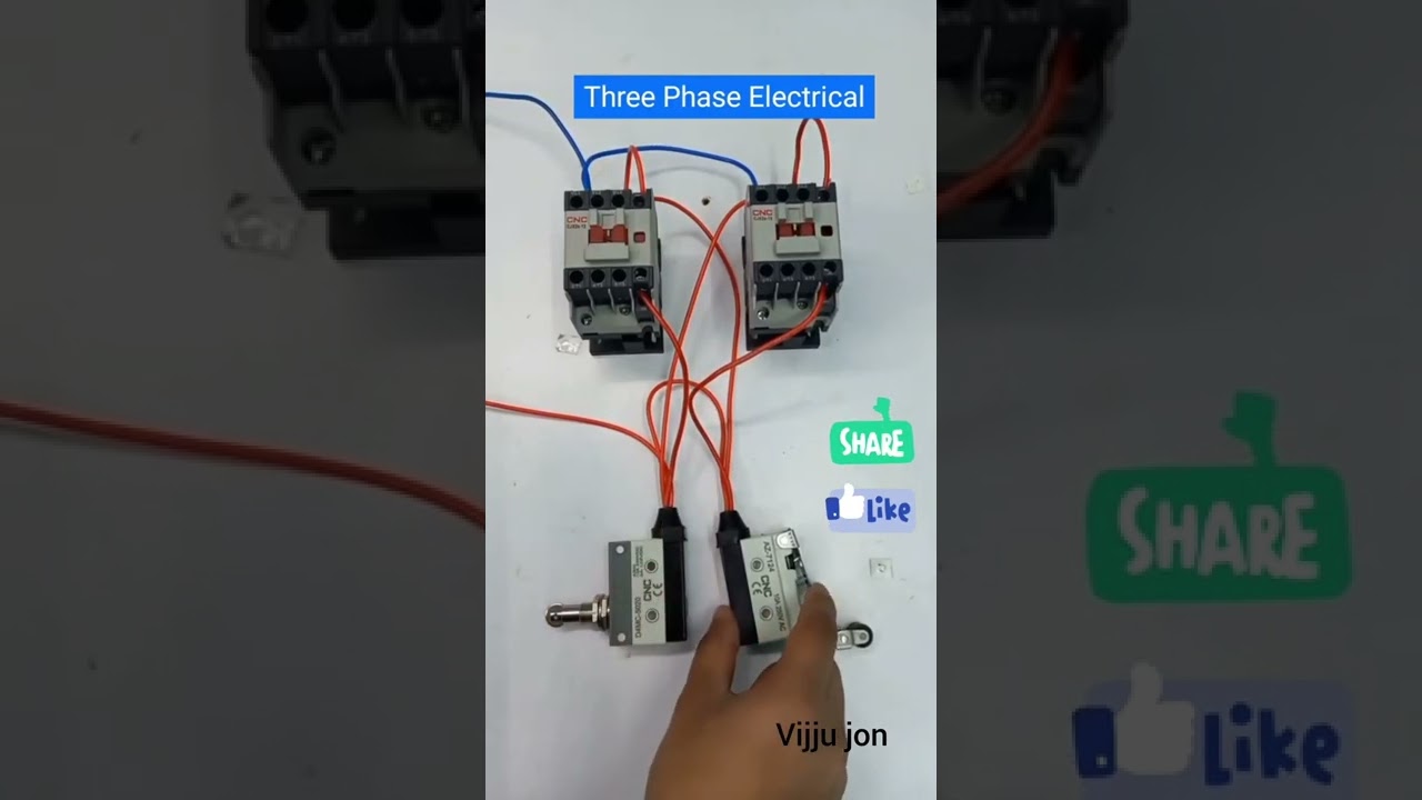 forward and reverse control to limit switch