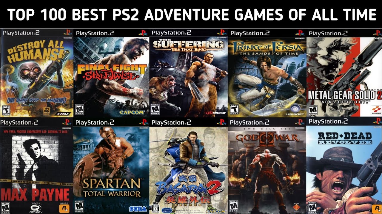Top 100 Best PS2 Adventure Games Of All Time | Best PS2 Games