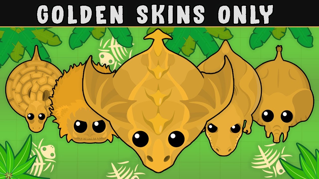 NEW GOLDEN SKINS ONLY CHALLENGE IN MOPE.IO //  GOLDEN AGE SKINS CHALLENGE! // PHEONIX KILLS BD