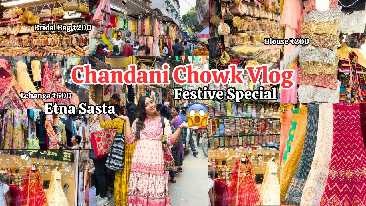 Chandani Chowk Market Delhi | Chandani Chowk Market Full Details | Delhi Market | Swati Rai