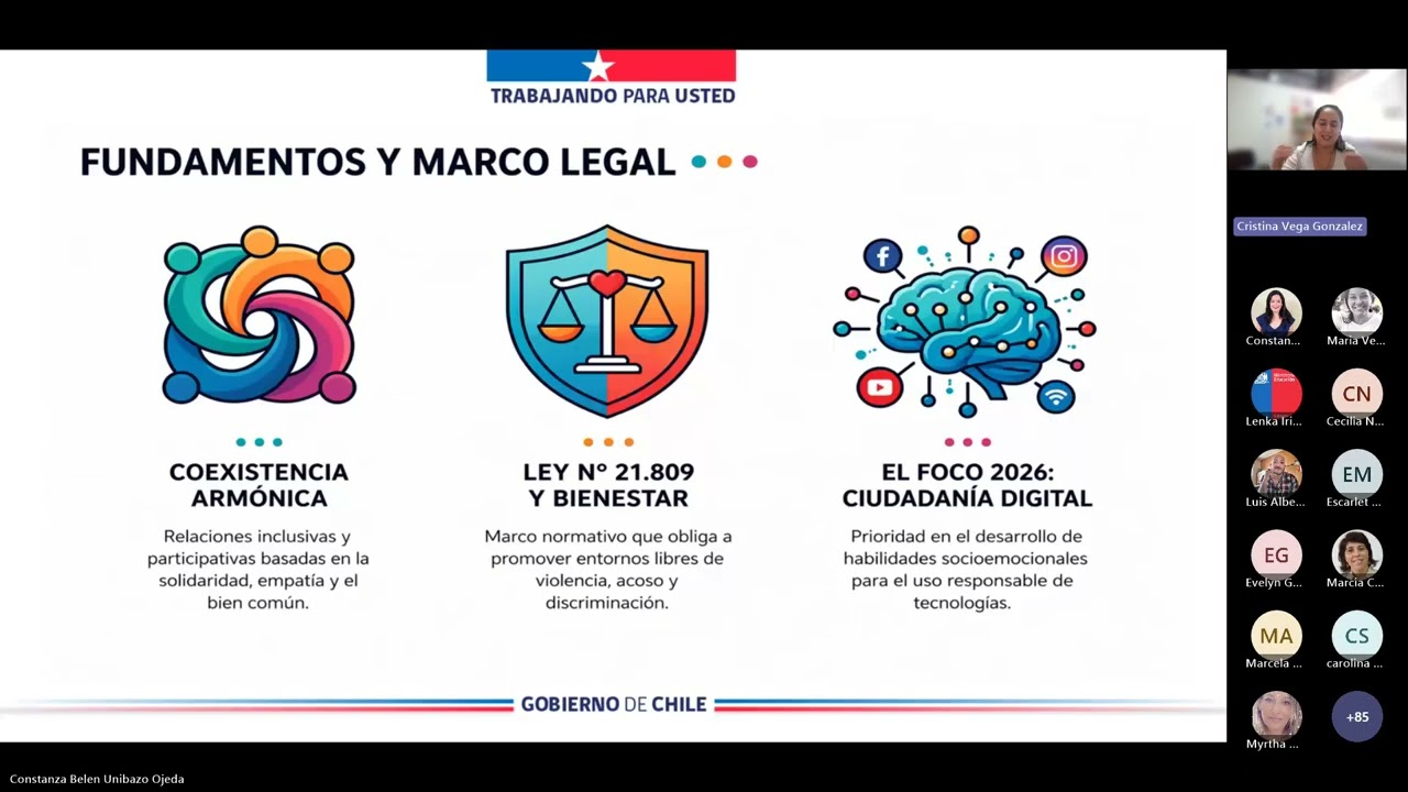 Webinar: Dimensi&oacute;n formativa de la convivencia educativa 2026