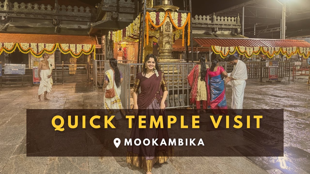 Oru quick ambala darshanam vlog 😜| Mookambika Temple 🛕 🙏