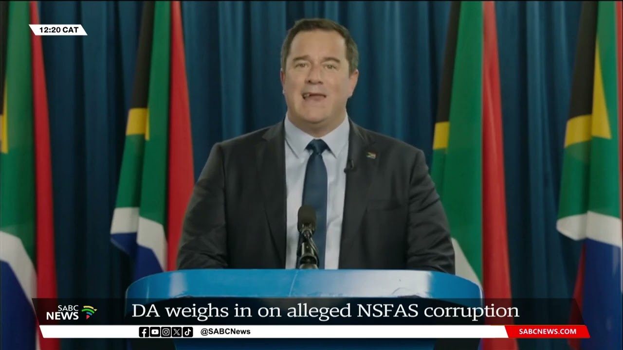 DA outraged over allegations of corruption made by OUTA against NSFAS