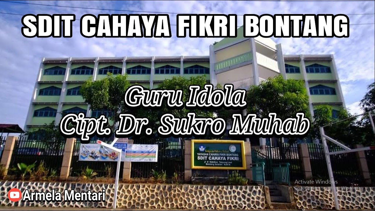 Lagu Guru Idola Cipt Dr. Sukro Muhab | SDIT Cahaya Fikri