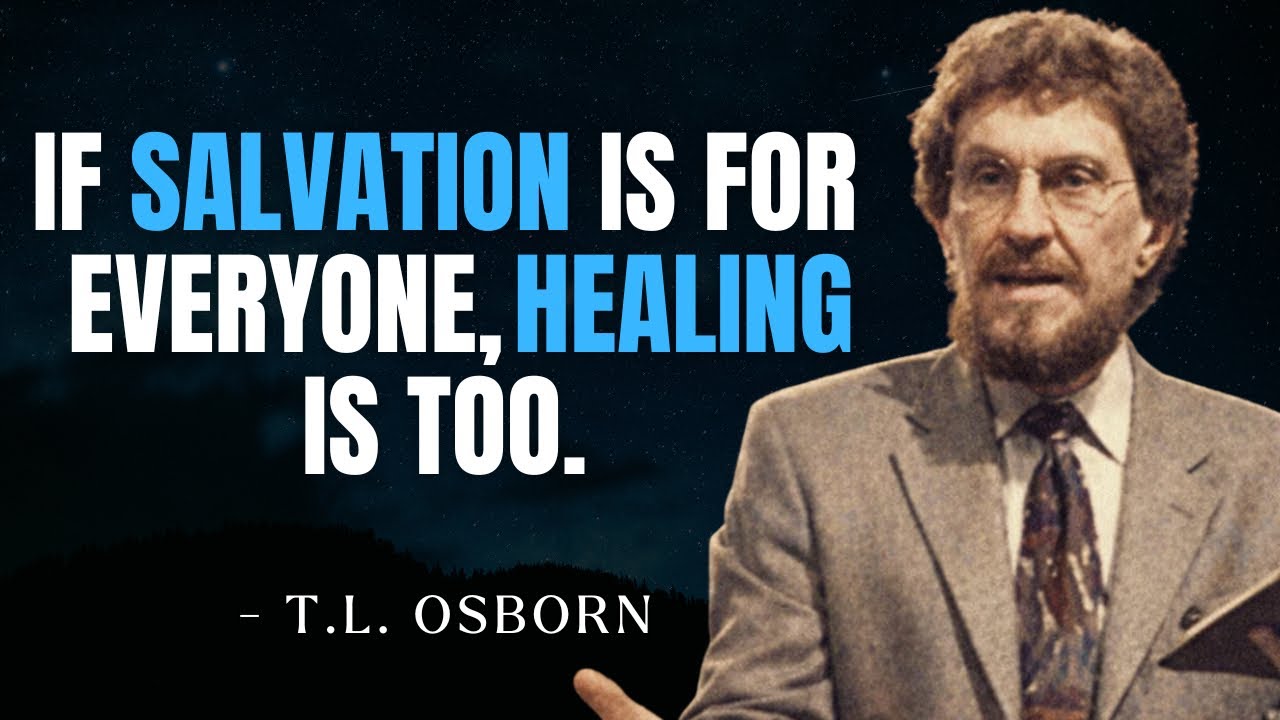 Faith Can’t Work Until You Know Healing Belongs to You | TL Osborn Teaching.