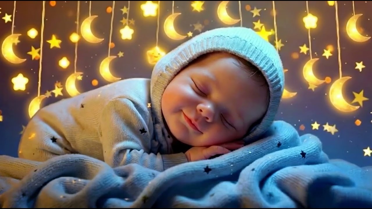 Soothing Deep Rest 🌙Fall Asleep in 3 Minutes 💤Baby Sleep Music 🎶Mozart & Brahms Lullabies