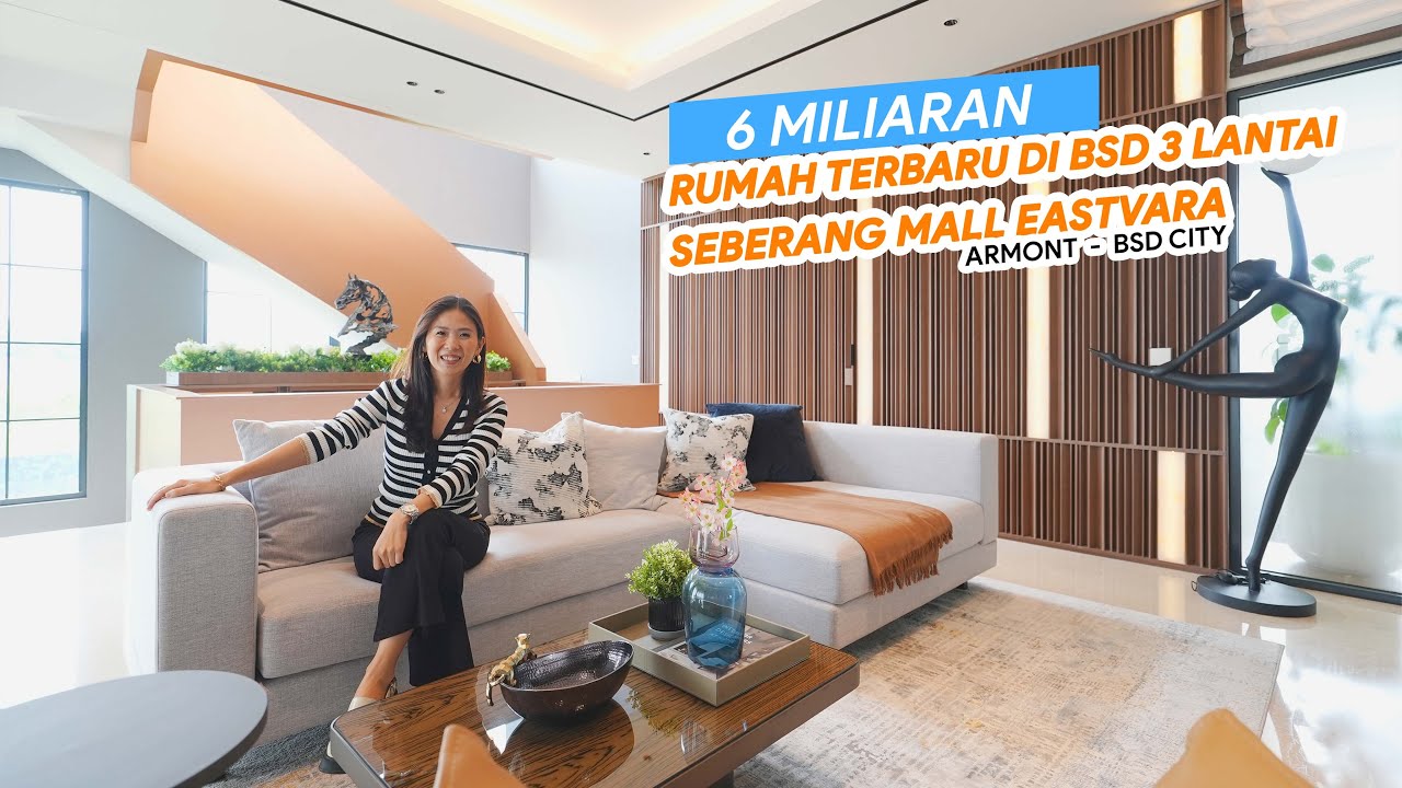 ARMONT BSD CITY rumah classic tipe 9x17 terbaru di seberang mall Eastvara. Hanya 6.7M-an. Eps 550